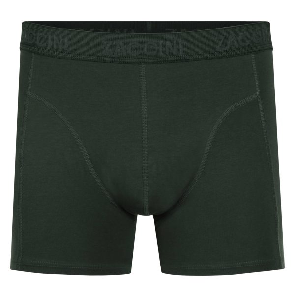 Zaccini 2-Pack perfect fit Allover Bladeren Motieven Heren Boxershorts – Groen, Comfortabel, Stijlvol en Perfecte Pasvorm