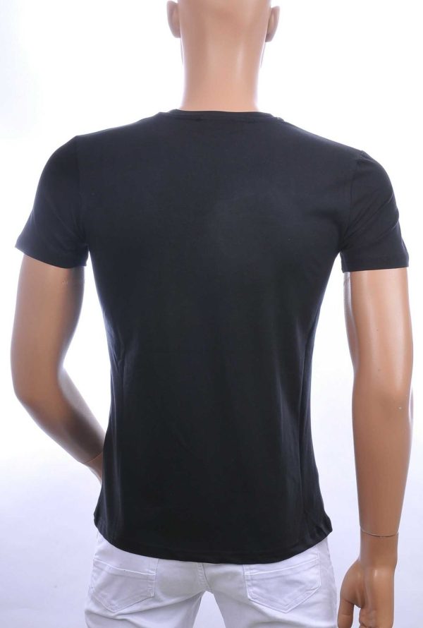 Ci-Borg Trendy EXCLUSIVE Slim Fit Ronde Hals Heren T-Shirt - Blauw