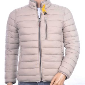 MEN'S WEAR Trendy Slim Fit Korte Herenjas - Beige